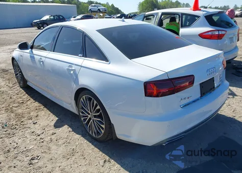2016 Audi A6 3.0T Premium Plus z USA, uszkodzony, nr VIN WAUHGAFC6GN003498